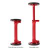 Dilwe Easy Wheels Extension Bar, Easy Wheel Extension High Strength Lightweight Telescopic Folding Extension Rod for Brompton 3sixty(red) view 4
