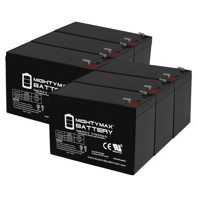 Mighty Max Battery 12V 9Ah SLA Replacement Battery for Hewlett Packard T2200 G2-6 Pack