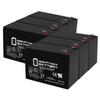 Mighty Max Battery 12V 9Ah SLA Replacement Battery for Hewlett Packard T2200 G2-6 Pack view 1