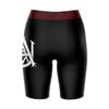 Vive La Fete Alabama A&M Bulldogs Game Day Logo Black & Brown Women's Biker Short 9" Inseam view 2
