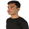 HPO Adult Men's Fake Facial Hair Mutton Chops Side Burns Set | Mixed Brown view 2