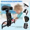XIEEIX Kids Bike Seat Set,New MTB Child Seat, Front Mounted Bicycle Seats for Kids 2-5 Years (up to 48lbs) Compatible with All Adult Mountain Bikes view 3