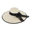 LABANCA Womens Wide Brim Straw Hat Summer UV Protection Beach Hats Floppy Sun Hat Beige view 1