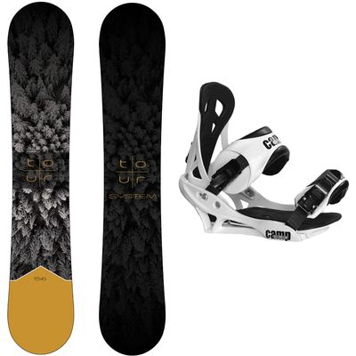 Package-System Tour Snowboard 156 cm-Camp Seven Summit Bindings