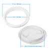 6" White Circular Inspection Port Marine Access Hatch Cover, Boat ABS Round Non Slip Deck Plate with Screws, Bottom Seal, Rubber O-Rings and Sponge Seal Double Waterproof view 2