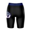Vive La Fete Gonzaga Bulldogs Game Day Logo Black & Blue Women's Biker Short 9" Inseam view 2