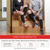VIM&VIGR Compression Sleeves 15-20 mmHg (Grass Solid, Unisex 3) view 2