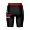 Vive La Fete North Carolina Central Eagles Game Day Logo Black & Brown Women's Biker Short 9" Inseam view 2