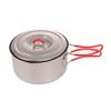 Evernew Titanium Lightweight Camping Pot w/Folding Handle, 900 view 2