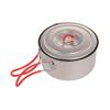 Evernew Titanium Lightweight Camping Pot w/Folding Handle, 900 view 3