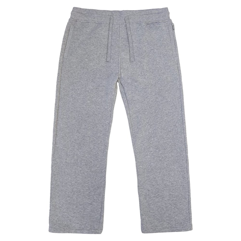 Southpole Women's Basic Fleece Open Bottom Sweatpants Heather Grey