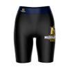 Vive La Fete Murray State Racers Game Day Logo Black & Blue Women's Biker Short 9" Inseam view 1