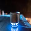 Evernew Titanium Lightweight Camping Cup w/Folding Handle, 400 view 2