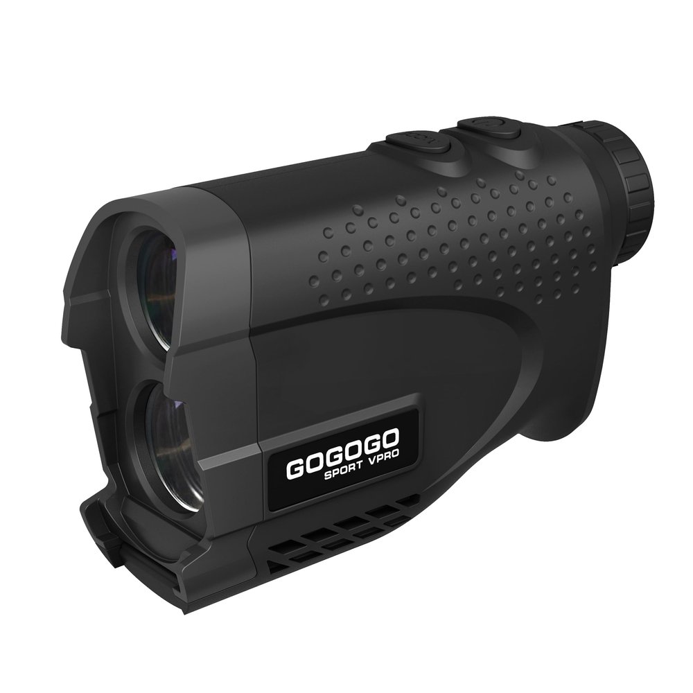 Gogogo Sport Vpro GS24 Golf & Hunting Laser Rangefinder, 7X Magnification, 1200 Yard Distance Measuring Range Finder with High-Precision Flag Pole Locking Vibration Function Slope Mode Continuous Scan