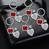 5PCs Teacher Keychains Teacher Appreciation Gifts Teacher Gifts Thank You Keychains Graduation Gift For Teachers (A Great Teacher) view 2