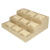 Hemobllo Watch Tray Organizer with Soft Cushion Multi-Purpose Jewelry Storage Tray for Rings and Earrings Elegant Display Case for Home and Gift view 1