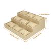 Hemobllo Watch Tray Organizer with Soft Cushion Multi-Purpose Jewelry Storage Tray for Rings and Earrings Elegant Display Case for Home and Gift view 2