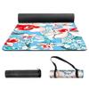 nuveti Yoga Mat Print Extra Thick TPE Non Slip Fitness Exercise Mat with Carrying Bag, 72"x24" Extra Thick 6MM Exercise & Workout Mat for Yoga, Pilates Fitness and Floor Exercises view 2