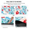 nuveti Yoga Mat Print Extra Thick TPE Non Slip Fitness Exercise Mat with Carrying Bag, 72"x24" Extra Thick 6MM Exercise & Workout Mat for Yoga, Pilates Fitness and Floor Exercises view 3