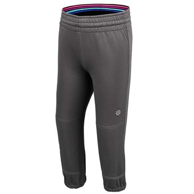 RIP-IT | Play Ball | T-Ball Elastic Pants | Comfortable Softball Pants for Female Athletes | Perfect for T-Ball, Coach-Pitch and First Time Players | Charcoal, Medium