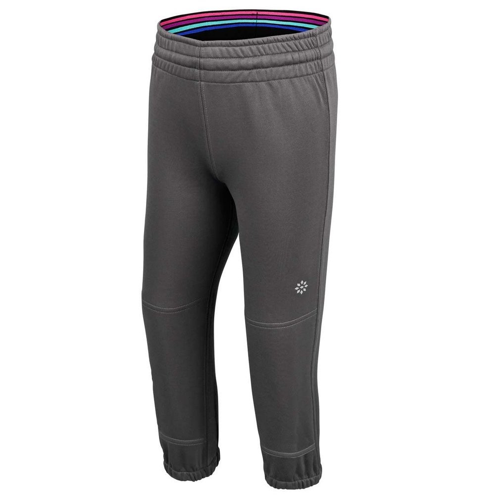 RIP-IT | Play Ball | T-Ball Elastic Pants | Comfortable Softball Pants for Female Athletes | Perfect for T-Ball, Coach-Pitch and First Time Players | Charcoal, XL