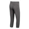 RIP-IT | Play Ball | T-Ball Elastic Pants | Comfortable Softball Pants for Female Athletes | Perfect for T-Ball, Coach-Pitch and First Time Players | Charcoal, XL view 2