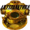 Diving Divers Antique Helmet for Scuba Diving ~ Antique Mark V Marine Scuba Divers Helmet 18" - Home Office Decorative view 3
