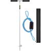 VEVOR Sand Anchor, 36" Length Auger to The Beach and Sandbar, 316 Stainless Steel Screw Anchor w/Removable Handle, Bungee Line & Carry Bag, for Jet Ski PWC Pontoon Kayak view 1