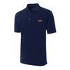Mens Polo Shirts Fox Animal Embroidered Shrot Sleeve Polo Shirts (Navy,Small,Small) view 1