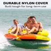 Swonder 3 Person Towable Tube for Boating with Sit & Kneel Positions, Heavy Duty 3 Rider Water Tubes for Boats to Pull for Youth Adult Watersports view 3