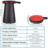 Fishboy Upgraded Collapsible Stool, 400lbs Max Weight, Lightweight But Sturdy, Portable Retractable Folding Telescoping Foldable Camping Stool for Adults Outdoor Fishing Hiking BBQ view 2