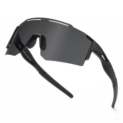 IPROHDCAM Sports Polarized Sunglasses for Men and Women, UV 400 TR90 Protection Sunglasses for Cycling, Skiing, Driving Sun Glasses (C1)