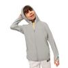 Kid's UPF 50+ Sun Protection Jacket Hooded Shirt with Pockets for 7-9 Years Boys and Girls Running Hiking Gray 130cm view 1