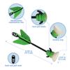 Zing Air Hunterz Wrist Bow - Includes 1 Wrist Bow and 3 Suction Cup Arrows, Launches Arrows Up to 45 ft (Green) for Ages 8 and Up view 3
