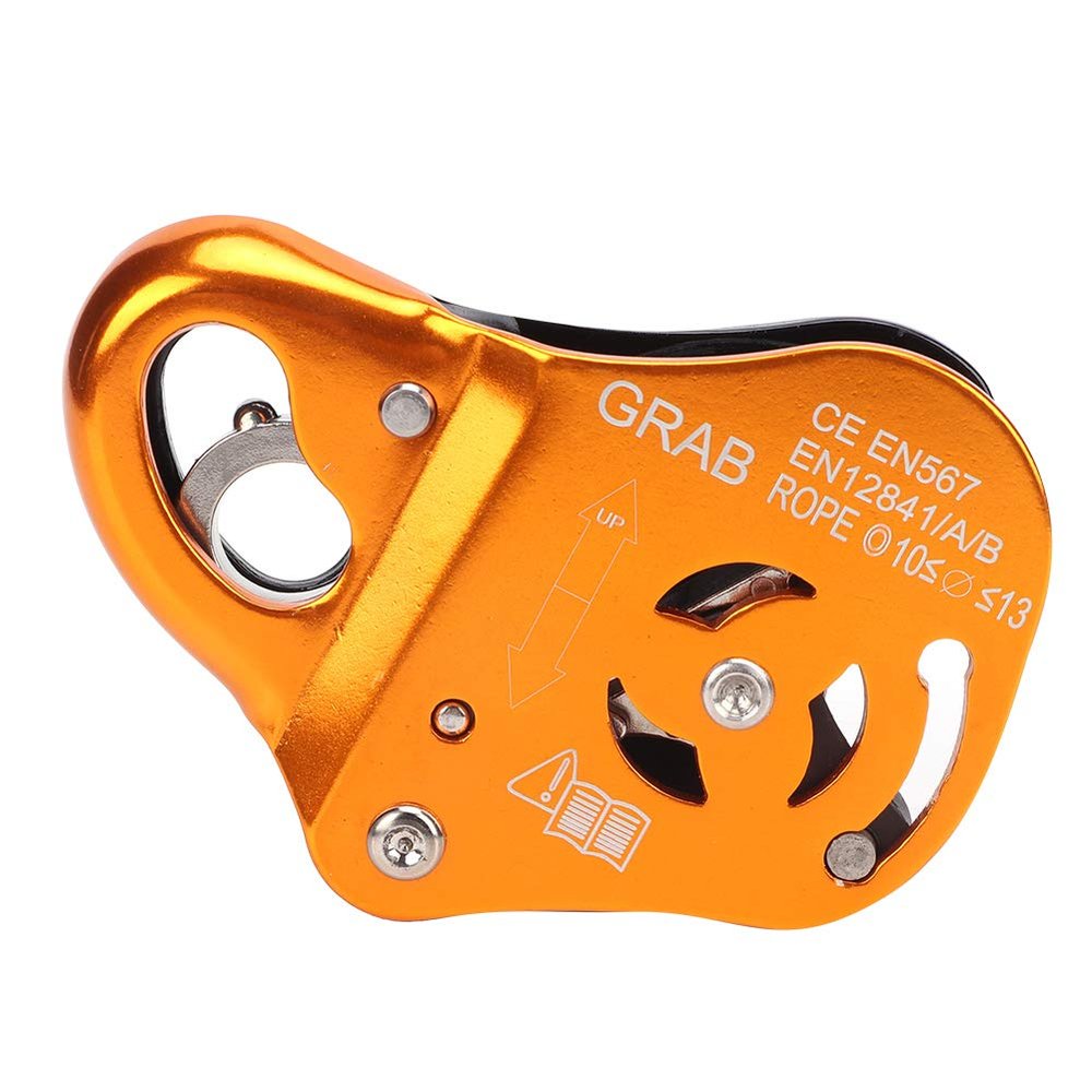 Alvinlite Climbing Pulley, Climbing Grab Rope Safety Rope Self-Locking Fall Protection for Outdoor Working