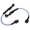 Alvinlite Surf Leash, 2PCS Surf Board Leg Rope 2228 inch Adjustable Straight Surfboard Leash for Shortboard Fishboard (Blue) view 1