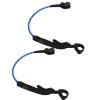 Alvinlite Surf Leash, 2PCS Surf Board Leg Rope 2228 inch Adjustable Straight Surfboard Leash for Shortboard Fishboard (Blue) view 3