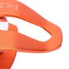 Alvinlite Climbing Pulley, 30KN Fixed Aluminum Side Plate Rope Pulleys Orange Single Sliding Side Plate for Climbing Aloft Work view 4