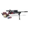 TUXING Carbon Fiber PCP Paintball Tank 0.7L 4500psi CE Approved Composite Cylinder with Paintball Regulator Valve Regulator Gauge Output Pressure:1800psi-M18*1.5 view 4