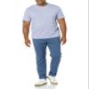 Amazon Essentials Mens T-Shirts, Regular-Fit, Short-Sleeve Crewneck Pocket, Pack of 2, Lavender/Washed Blue, Large view 4