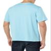 Amazon Essentials Mens T-Shirts, Regular-Fit, Short-Sleeve Crewneck Pocket, Pack of 2, Light Blue, X-Small view 3