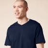 Amazon Essentials Men's Short-Sleeve V-Neck T-Shirts, Pack of 2, Navy, 3X-Large Big view 3