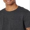 Amazon Essentials Men's T-Shirts, Short-Sleeve Crewneck Pocket, Cotton, 2-Pack, Small, Charcoal Heather/Burgundy view 4