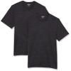 Amazon Essentials Men's Short-Sleeve V-Neck T-Shirts, Pack of 2, Charcoal Heather, 5X-Large Big Tall view 1