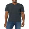 Amazon Essentials Men's Short-Sleeve V-Neck T-Shirts, Pack of 2, Charcoal Heather, 5X-Large Big Tall view 2