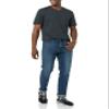 Amazon Essentials Men's Short-Sleeve V-Neck T-Shirts, Pack of 2, Charcoal Heather, 5X-Large Big Tall view 4