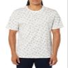 Amazon Essentials Men's Cotton Regular-Fit Short-Sleeve Crewneck T-Shirt, Pack of 2, Navy/White Boat Print, Large view 2
