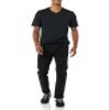 Amazon Essentials Men's Short-Sleeve V-Neck T-Shirts, Pack of 2, Black, XX-Large view 4