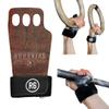 RooGrips 3 Finger Premium Leather Hand Grips for Crossfit, Pull Ups & Gymnastics & Weightlifting - The Most Durable Grip Support and Hand Protection from Rips and Blisters. (Size Large) view 1