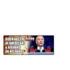 Biden Blood on His Hands Vinyl Sticker Decal (3.37" x 9") | Peel & Stick | Biden, President, Political, Republican, Humor view 1